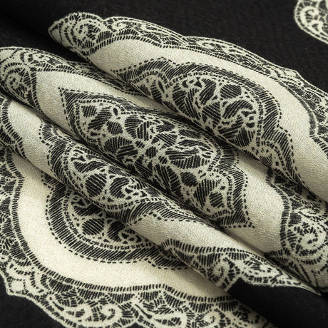 Mood Exclusive Caviar Antique Athenaeum Spotted Viscose Jacquard