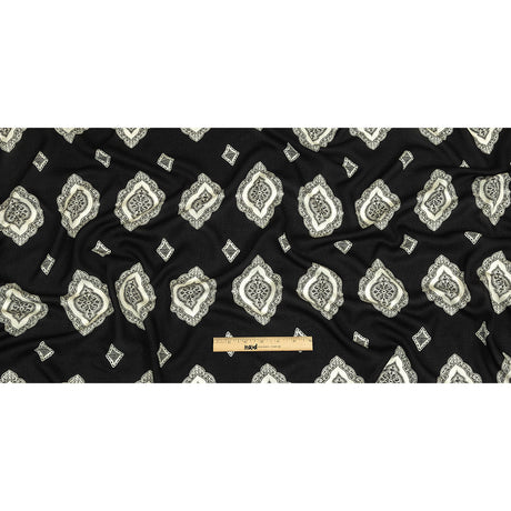 Mood Exclusive Caviar Antique Athenaeum Spotted Viscose Jacquard