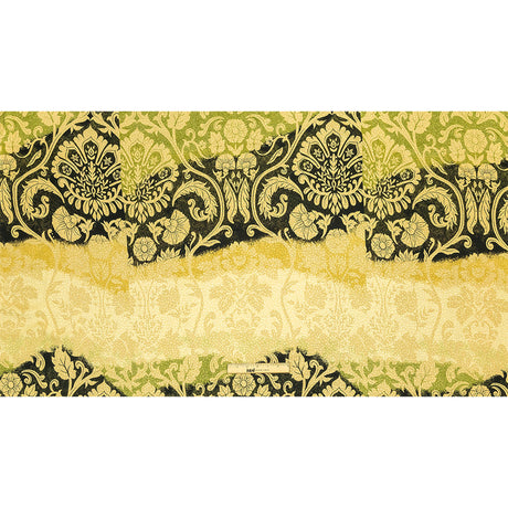Mood Exclusive Green Thornfield Hall Spotted Viscose Jacquard