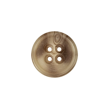 Sand Dune Swirls Tiny Mound Plastic 4-Hole Button - 28L/18mm
