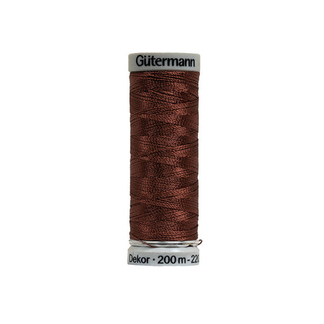Gutermann Machine Embroidery Thread 200m - 3380 Firebrick