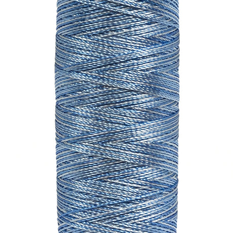 Gutermann Machine Embroidery Thread 200m - 9982 Varigated Blue