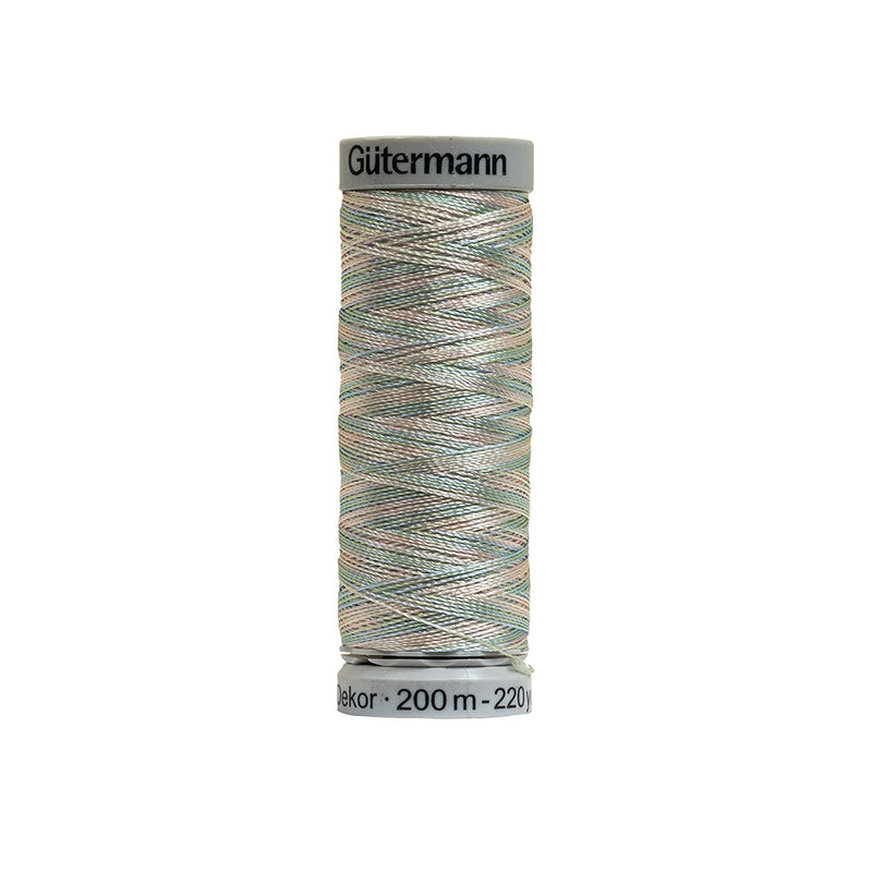 Gutermann Machine Embroidery Thread 200m - 9996 Varigated Pastels