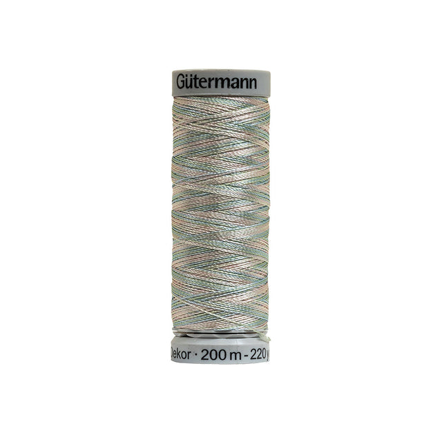 Gutermann Machine Embroidery Thread 200m - 9996 Varigated Pastels