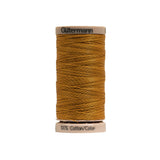Gutermann Hand Quilting Cotton Thread 200m - 0956 Old Gold