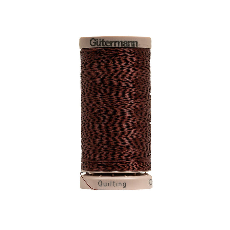 Gutermann Hand Quilting Cotton Thread 200m - 1833 Rust