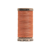 Gutermann Hand Quilting Cotton Thread 200m - 1938 Peach