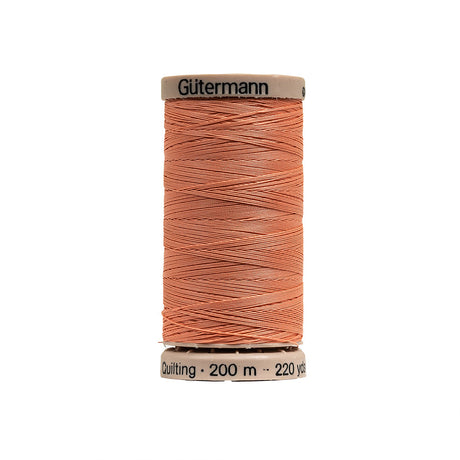 Gutermann Hand Quilting Cotton Thread 200m - 1938 Peach