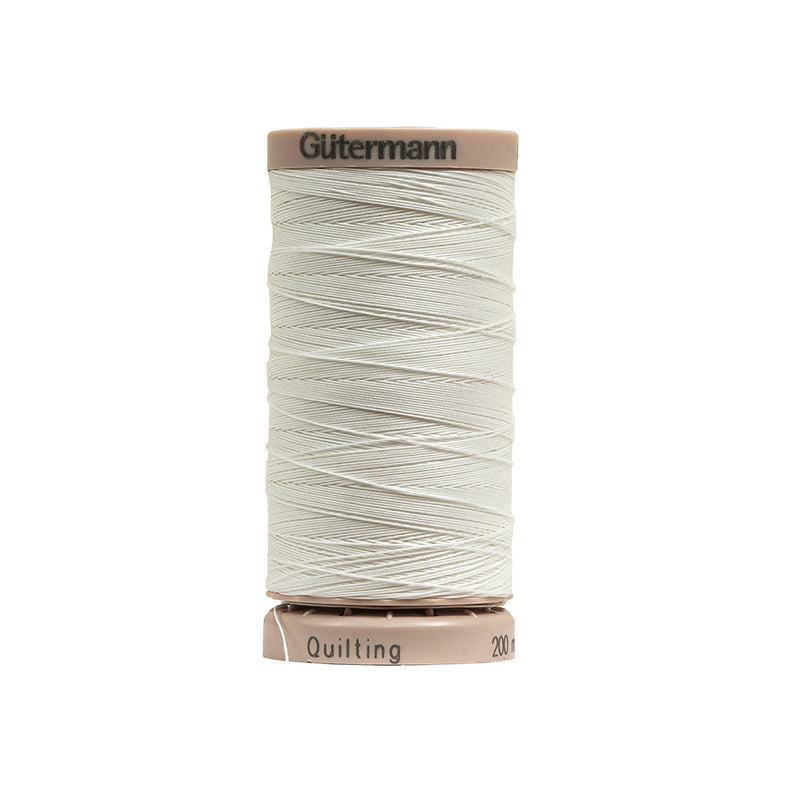 Gutermann Hand Quilting Cotton Thread 200m - 5709 White
