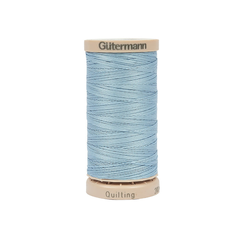 Gutermann Hand Quilting Cotton Thread 200m - 5826 Airway Blue