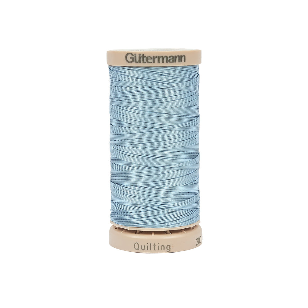 Gutermann Hand Quilting Cotton Thread 200m - 5826 Airway Blue