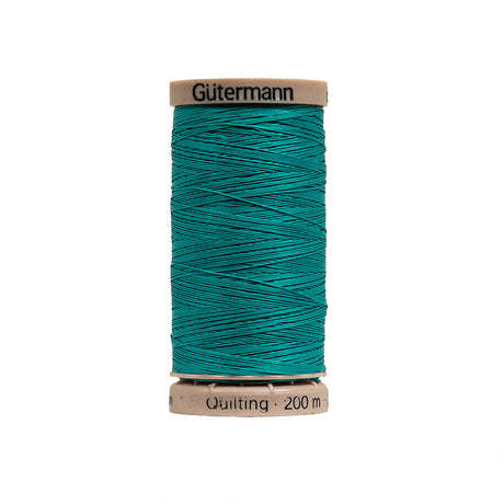 Gutermann Hand Quilting Cotton Thread 200m - 7235 Peacock Teal