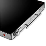 Magic Mill Stainless Steel with Enamel Top Hot Plate with Adjustable Temperature Knob - 21" x 16"