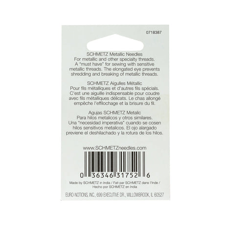 Schmetz Metallic Machine Needles - 90/14 - 5 ct
