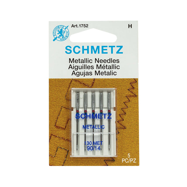 Schmetz Metallic Machine Needles - 90/14 - 5 ct