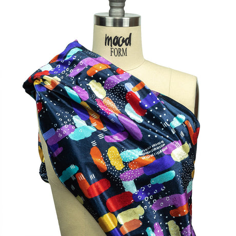 Mood Exclusive Ten Pin Triumph Polyester Velour
