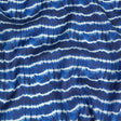 Viscose Twill Print - Blue and White Tie Dye - Mood Exclusive Making Waves