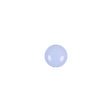 European Light Blue Self Back Glass Button - 12L/7.5mm