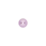 European Dark Lilac Self Black Glass Button - 12L/7.5mm