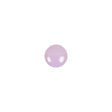 European Dark Lilac Self Black Glass Button - 12L/7.5mm