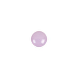 European Dark Lilac Self Black Glass Button - 12L/7.5mm