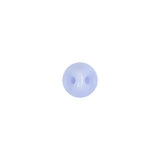 European Light Blue Self Back Glass Button - 14L/9mm