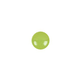 European Green Self Back Glass Button - 14L/9mm