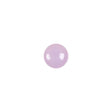 European Dark Lilac Self Back Glass Button - 14L/9mm