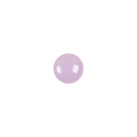 European Dark Lilac Self Back Glass Button - 14L/9mm