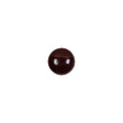 European Brown Half Domed Self Back Glass Button - 14L/9mm