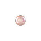 European AB Pink Self Back Glass Button - 16L/10mm