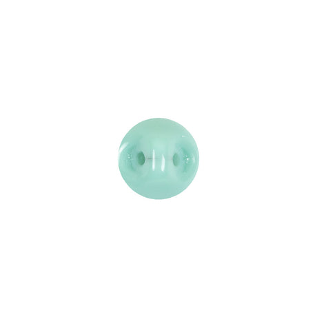 European Mint Self Back Glass Button - 16L/10mm