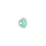 European Mint Self Back Glass Button - 16L/10mm