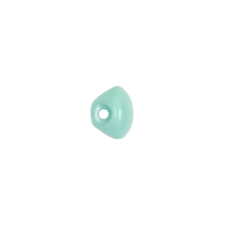 European Mint Self Back Glass Button - 16L/10mm