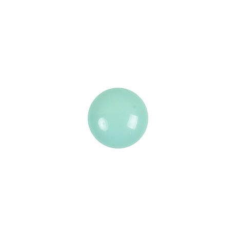 European Mint Self Back Glass Button - 16L/10mm