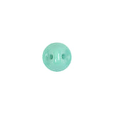 European Blue Green Self Back Glass Button - 16L/10mm