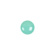 European Blue Green Self Back Glass Button - 16L/10mm