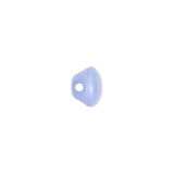 European Periwinkle Self Back Glass Button - 16L/10mm