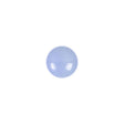 European Periwinkle Self Back Glass Button - 16L/10mm