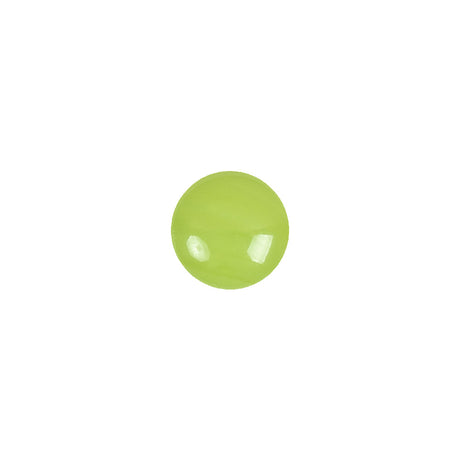 European Green Self Back Glass Button - 16L/10mm