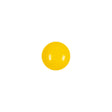 European Yellow Self Back Glass Button - 16L/10mm