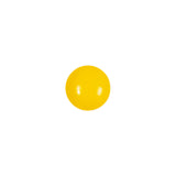 European Yellow Self Back Glass Button - 16L/10mm