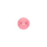 European Dark Pink Half Domed Self Back Glass Button - 16L/10mm