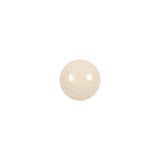 European Beige Half Domed Self Back Glass Button - 16L/10mm