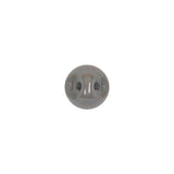 European Dark Gray Half Domed Self Back Glass Button - 16L/10mm