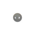 European Dark Gray Half Domed Self Back Glass Button - 16L/10mm