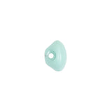 European Mint Self Back Glass Button - 18L/11.5mm