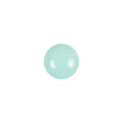 European Mint Self Back Glass Button - 18L/11.5mm