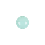 European Mint Self Back Glass Button - 18L/11.5mm