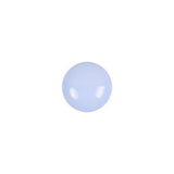 European Light Blue Self Back Glass Button - 18L/11.5mm